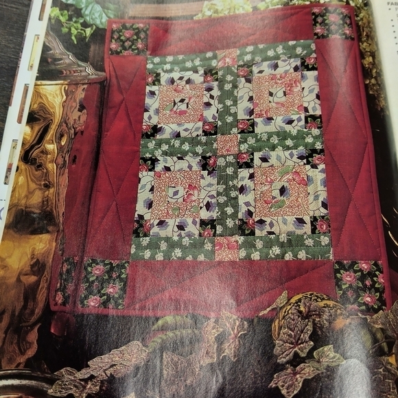 Quick & Easy Quilting Magazine February 1999 Quilted Hearts Vest Quilt Patterns - Picture 2 of 6